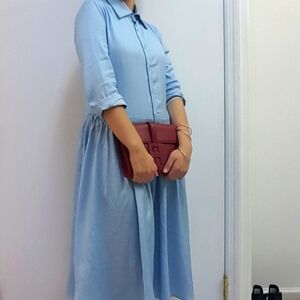 Light blue dress